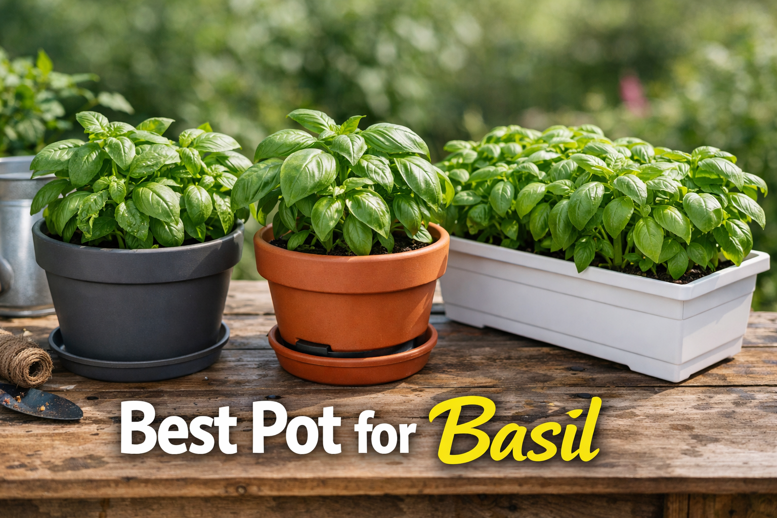 Best Pot for Basil: The Right Size, Material, and Setup 1 Best Pot for Basil: The Right Size, Material, and Setup