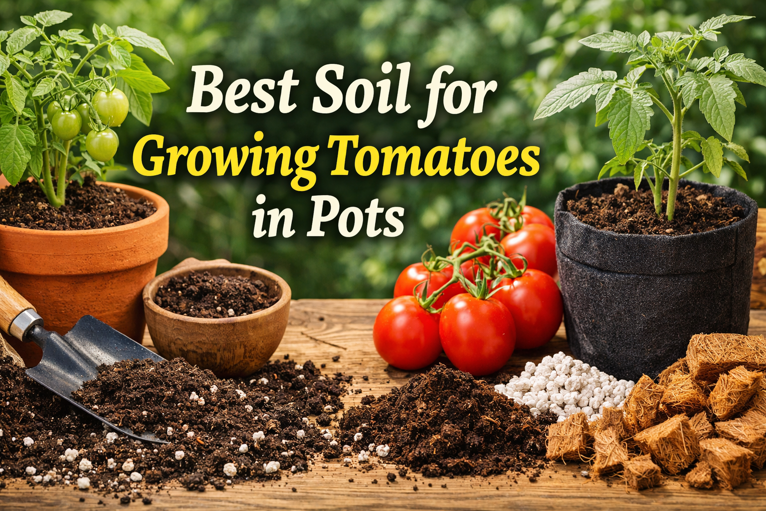 Best Soil for Growing Tomatoes in Pots: The Mix That Actually Works 1 best soil for growing tomatoes in pots