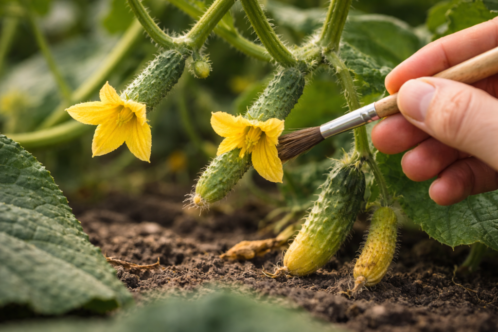 If flowers are there but fruit is not forming, pollination is the first suspect